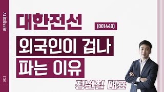 대한전선 (001440) - 외국인이 겁나 파는 이유