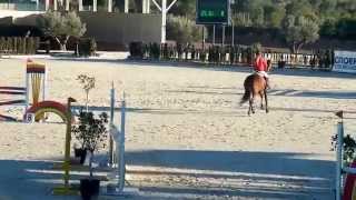 Sandra Frutos Bednarova con Quincy de Vill -Winter Cup Aros 25.01.2015