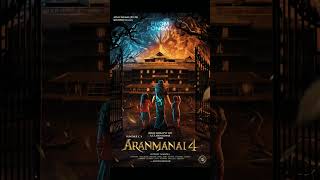 #Aranmanai4 - First Look⭐ Film Joins the PONGAL 2024 Race✅SundarC|Thamannah -Raashi|Hip-hop Thamizha