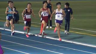 2024.09.22 平成国際大学記録会男子3000m5組