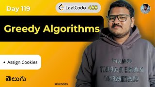 Assign Cookies Problem in Telugu | Greedy + Two Pointer | Leetcode 455 | Python DSA | srkcodes