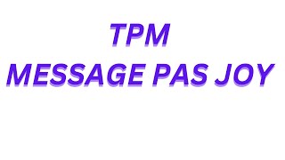 TPM Message Pas: Joy Dhariwal Center Convention Hindi/Punjabi🔥