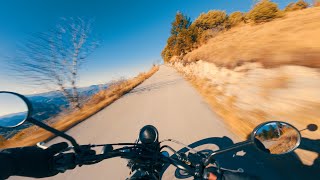 Last Autumn Ride pt.3 | HONDA CL500 POV | ENGINE SOUND ONLY