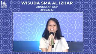 Wisuda SMA Al-Izhar Pondok Labu, Tahun Pelajaran 2021/2022