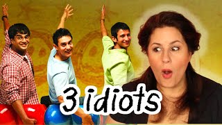 American Laughs & Cries Watching 3 Idiots for 1st Time