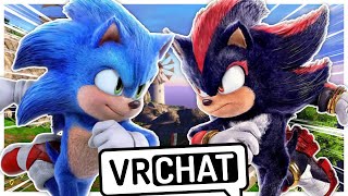 Movie Sonic Races Movie Shadow In VRCHAT!!