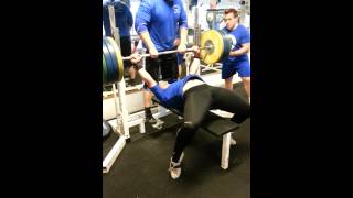 Benkpress 155 kg