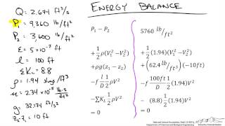 Pipe Flow Problem (Determine Diameter)