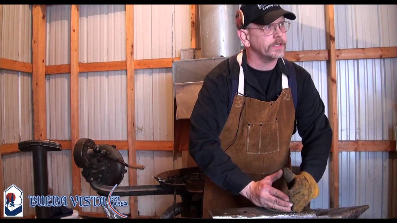 Buena Vista Logging Days Blacksmithing - YouTube