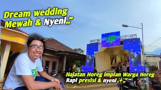 Hajatan Mewah impian warga Horeg di Kota Malang | Dream wedding New Abd x New Monata