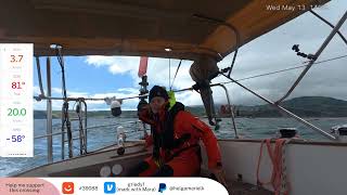 24/7 LIVE - Mara Solo Sailing Across the Atlantic Ocean