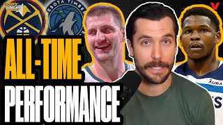 How Nikola Jokic's ICONIC performance led Nuggets to Game 4 win vs. Wolves | Hoops Tonight