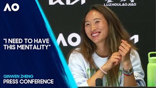 Qinwen Zheng Press Conference | Australian Open 2025 Pre-Event