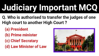 30+ Judiciary Most Important MCQ | Indian Polity Important MCQ For All Competitive Exam