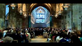 Affie Boys Choir from South Africa at St Giles' Cathedral, July 12th 2012