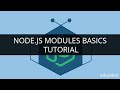 Node.js Modules | Node.js Module.exports | Node.js Tutorial | Edureka