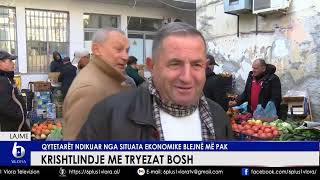 Krishtlindje me tryezat bosh - Qytetarët ndikuar nga situata ekonomike blejnë më pak