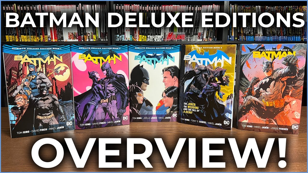 Batman Deluxe Edition Hardcovers Retroview! - YouTube