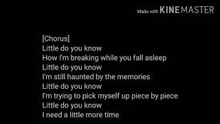 Little Do You Know - 2Pac Lyrics