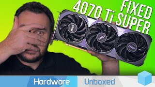 Mistakes Were Made, RTX 4070 Ti Super Review Update