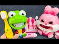 🐰Pororo asmr🐰Brush your teeth with Crong Crong | Going to the Dentist