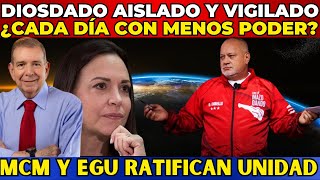SIN PODER: Diosdado Cabello Aislado y Vigilado ¡Por el Mismo PSUV! Pero MCM y EGU Ratifican UNIDAD