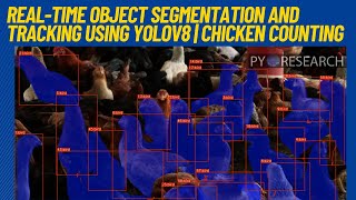 Real-Time Object Segmentation and Tracking using YOLOv8 | Chicken Counting