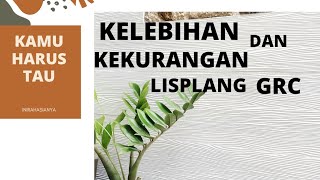 LISPLANG GRC | KELEBIHAN DAN KEKURANGAN LISPLANG GRC | GRC BOARD UNTUK DINDING LUAR