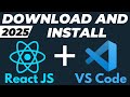 How to Run React JS App in Visual Studio Code Tutorial | Download and install react in VS Code