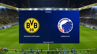 Borussia Dortmund vs Copenhagen | Signal Iduna Park | 2022-23 UEFA Champions League | PES 2021