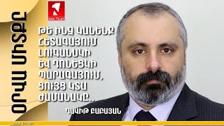 Թե ինչ կանենք հետագայում Լուգանսկի և Դոնեցկի պարագայում, ցույց կտա ժամանակը. Դավիթ Բաբայան