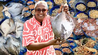 कोळंबीचा महापूर!?!😱/अंधेरी वर्सोवा होलसेल जेट्टी फिश मार्केट/Versova Jetty Wholesale Fish Market