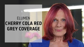 Cherry Cola Red Hair Color Grey Coverage | Elumen | Goldwell Education Plus