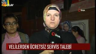 Velilerden ücretsiz servis talebi