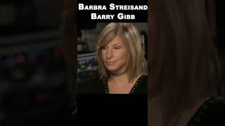 BARBRA STREISAND & Barry Gibb.Duet "Above The Law".  #shorts #beegees #jivetubin