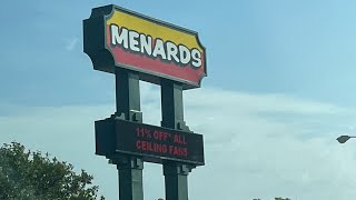 Returning To Menards In Fridley MN