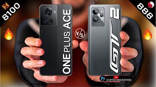 ONEPLUS Ace VS Realme GT 2  | Camera | Body | AnTuTu | Benchmark | Display | Full Comparison