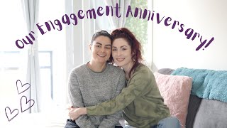 Our Engagement Anniversary (8 years) + Proposal Video! | MARRIED LESBIAN COUPLE | Lez See the World