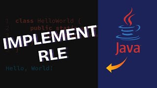 How to Implement Run-Length Encoding (RLE) in Java 2025?