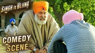 Yograj Singh & Akshay Kumar Funny Dialogue | Comedy Scene | Singh Is Bliing | Amy Jackson | HD