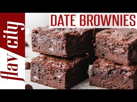 Low Sugar Date Brownies Recipe