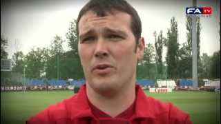 Rod Thornley - England Team Masseur on England at Euro 2012 | FATV