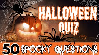 The ULTIMATE Halloween Quiz! 🕷️ 50 Spooky Questions & Answers!