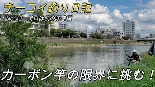 【鯉釣り】のべ竿が極限まで曲がりあの悪夢が脳裏をよぎる。