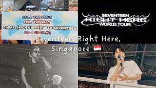 CARAT VLOG | SEVENTEEN RIGHT HERE SINGAPORE