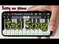 The coolest sad song played on the piano by (Fouskar piano)