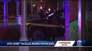 'We must stop the revolving door' APD Chief Harold Medina speaks on rising homicide count