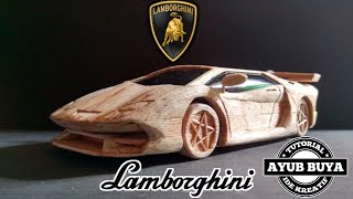 amborghini Aventador AVJ - material from STIK ICE CREAM - Handycraft