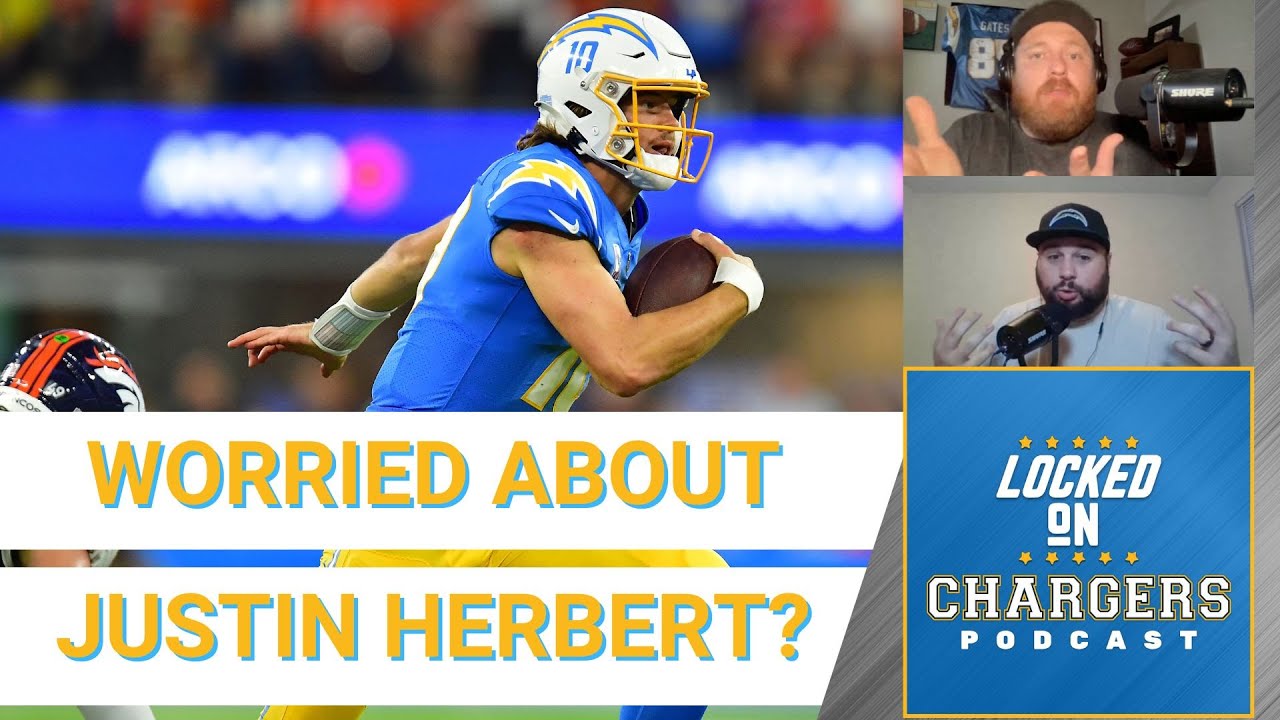 Should The Chargers Be Worried About Justin Herbert's Struggles? - YouTube