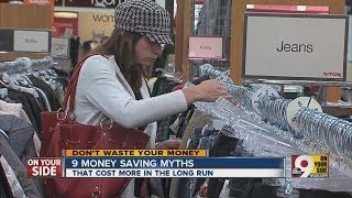 9 money saving myths for consumers